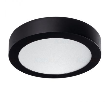 Stropné LED svietidlo CARSA 18W 4000K čierne (Kanlux)