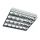 Svietidlo mriežkové 60, 4x60 T8 LED, G13, AC220-240V, 50/60Hz, IP20, (GTV)