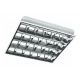 Svietidlo mriežkové 60, 4x60 T8 LED, G13, AC220-240V, 50/60Hz, IP20, (GTV)