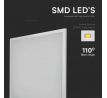 36W LED panel 600x600 mm 2v1 4000K 6PCS/SET VT-6139 (V-TAC)