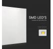 LED panel 36W 595x595mm Podsvietený 120Lm/W 4000K 6ks/SET bez blikania 4320lm VT-6235 (V-