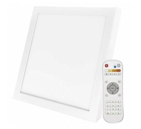 Panel LED prisadený 600x600, 40W, CCT, stmievateľný (EMOS)