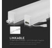 Lienárne LED svietidlo PRO 4W, 4000K, 360lm, 30cm, spájacie, VT-035 (V-TAC)