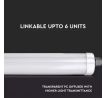 Lineárne LED svietidlo G IP65 36W, 6000K, 4320lm, 120cm, biele VT-1249 (V-TAC)