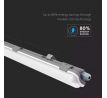 Lineárne LED trubicové svietidlo IP65 18W, 4000K, 1700lm, 120cm, sivé VT-12028 (V-TAC)