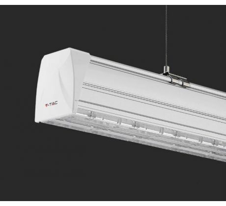 Lineárne LED svietidlo závesné 2x30° HL 50W, 4000K, 8000lm, hlavné, biele VT-4551D (V-TAC)