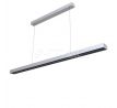 Linenárne LED závesné svietidlo PRO 60W, 4000K, 6000lm, strieborné, VT-7-61 (V-TAC)