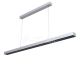 Linenárne LED závesné svietidlo PRO 60W, 4000K, 6000lm, strieborné, VT-7-61 (V-TAC)