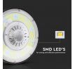 Svietidlo LED Highbay 200W Meanwell Driver 4000K Stmiev. 37000lm VT-9219 (V-TAC)