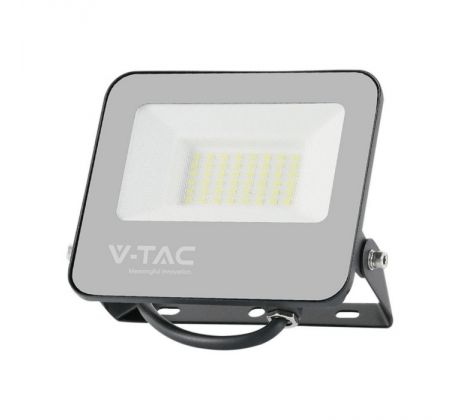 50W svetlomet RGB + biele matné sklo čierne s ovládačom IP65 VT-44053 (V-TAC)