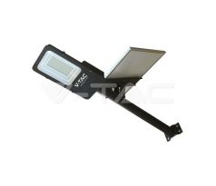 Pouličné LED svietidlo solárne HYBRID 50W, 6500K, 4000lm, 50000mAh VT-ST201 (V-TAC)