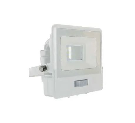 Reflektor LED so senzorom PRO 10W, 4000K, 735lm, biely VT-118S (V-TAC)