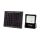 Reflektor LED solárny 15W 4000K 1600lm komplet sada s panelom, čierny VT-55200 (V-TAC)