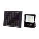 Reflektor LED solárny 15W 4000K 1600lm komplet sada s panelom, čierny VT-55200 (V-TAC)