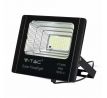 Reflektor LED solárny 16W, 4000K, 1050lm, komplet sada s panelom, čierny VT-40W (V-TAC)