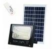 Reflektor LED solárny 20W, 4000K, 1650lm, komplet sada s panelom, čierny VT-60W (V-TAC)