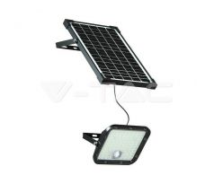 Reflektor LED solárny 30W, 6000K, 3500lm, 6.4V, 6000mAh LiFePO4 Batt. IP65, VT-432 (V-TAC)