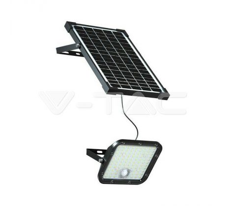 Reflektor LED solárny 30W, 6000K, 3500lm, 6.4V, 6000mAh LiFePO4 Batt. IP65, VT-432 (V-TAC)