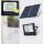 Reflektor LED solárny 50W, 4000K, 4200lm, komplet sada s panelom, čierny VT-300W (V-TAC)