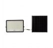 30W LED solárny reflektor 6400K vymeniteľná batéria 3m drôt čierny 2400lm VT-240W (V-TAC)