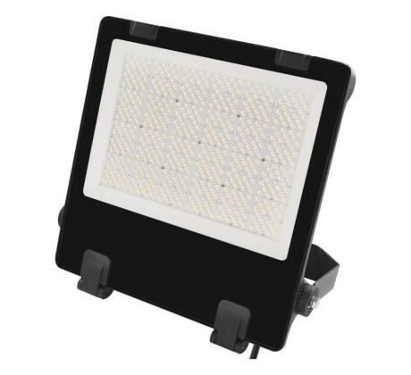 LED reflektor AVENO čierny, 300W neutrálna biela