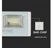Solárny LED reflektor 12W 4000K 550lm biely VT-25W (V-TAC)