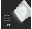 Solárny LED reflektor 35W 6400K 2450lm biely VT-100W (V-TAC)