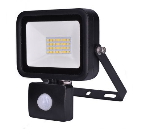 Solight LED reflektor PRO so senzorom, 30W, 2760lm, 5000K, IP44