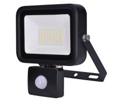 Solight LED reflektor PRO so senzorom, 50W, 4600lm, 5000K, IP44