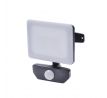 Solight LED reflektor Quick so senzorom, 10W, 850lm, 4000K, IP44, čierny