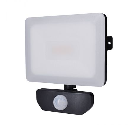 Solight LED reflektor Quick so senzorom, 20W, 1700lm, 4000K, IP44, čierny