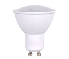 Solight LED žiarovka, bodová , 5W, GU10, 6000K, 425lm, biela