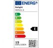Solight LED žiarovka, klasický tvar, 15W, E27, 6000K, 220°, 1650lm