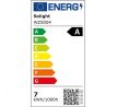 Solight extra úsporná LED žiarovka 7,2 W, 1521lm, 2700K, ekv. 100W