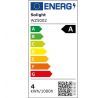 Solight extra úsporná LED žiarovka 3,8 W, 806lm, 2700K, ekv. 60W