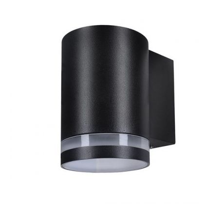 Solight LED vonkajšie nástenné osvetlenie Potenza, 1x GU10, čierna