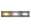 Solight LED osvetlenie LECCE s diaľkovým ovládačom, 50W, 3000lm, 40cm, zmena chromatickosti, stmievateľné, biela
