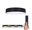 Solight LED osvetlenie s diaľkovým ovládačom LECCE, 36W, 2300lm, 30cm, zmena chromatickosti, stmievateľné, čierna