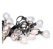 Solight LED vonkajšia reťaz s žiarovkami, 25 žiaroviek, 15m +5m, 20W, teplá biela
