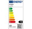 Solight LED stropné svietidlo PLAIN, 15W, 1000lm, 4000K, okrúhle, 26cm