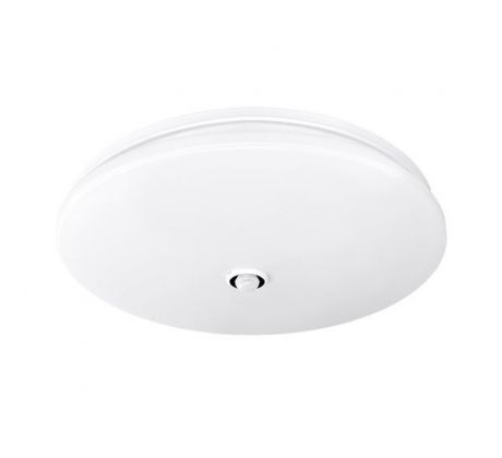 Solight LED stropné svietidlo PLAIN s PIR senzorom, 18W, 1260lm, 3000K, okrúhle, 33cm