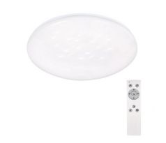 Solight LED stropné svetlo Star, okrúhle, 24W, 2400lm, diaľkové ovládanie, 37cm