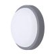 Solight LED vonkajšie osvetlenie guľaté, 20W, 1500lm, 4000K, IP54, 20cm, sivá farba