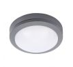 Solight LED vonkajšie osvetlenie Siena, sivé, 13W, 910lm, 4000K, IP54, 17cm