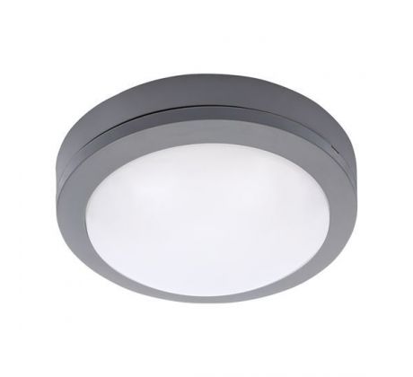 Solight LED vonkajšie osvetlenie Siena, sivé, 13W, 910lm, 4000K, IP54, 17cm