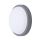 Solight LED vonkajšie osvetlenie guľaté, 13W, 910lm, 4000K, IP54, 17cm, sivá farba
