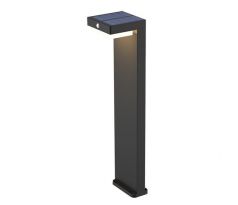 Solight LED solárne stĺpikové osvetlenie Palermo, 5W, 400lm, 3000K