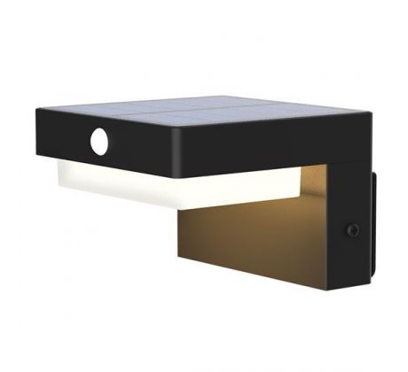 Solight LED solárne nástenné osvetlenie Palermo, 5W, 400lm, 3000K
