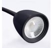 Solight LED nástenná lampička, stmievateľná, 4W, 280lm, 3000K, čierna