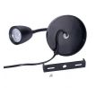 Solight LED nástenná lampička, stmievateľná, 4W, 280lm, 3000K, čierna
